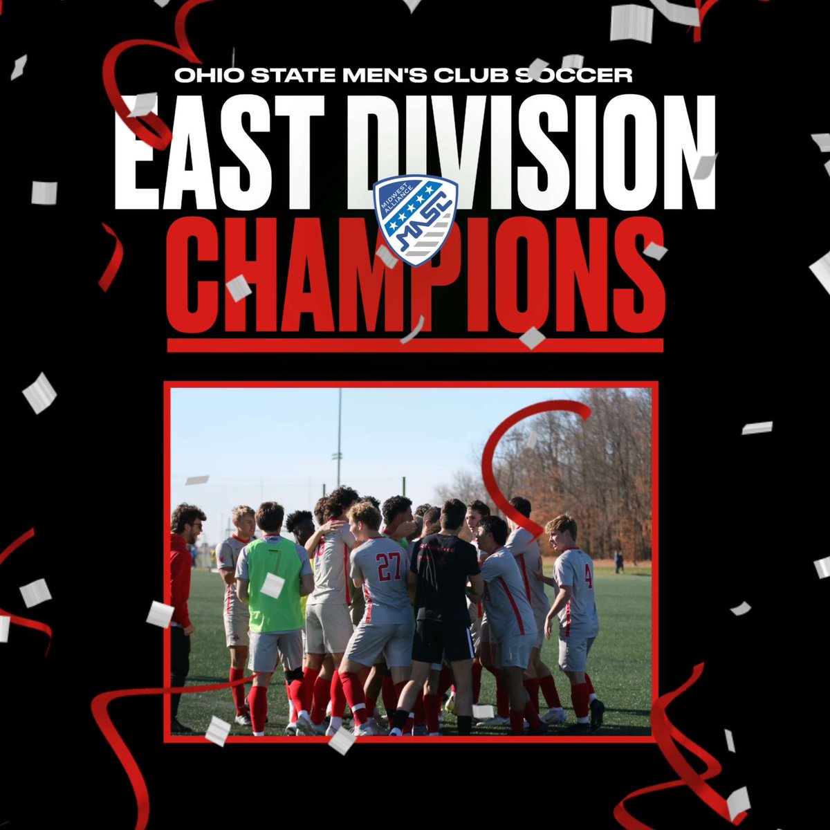 Division Champs! #gobuckeyes