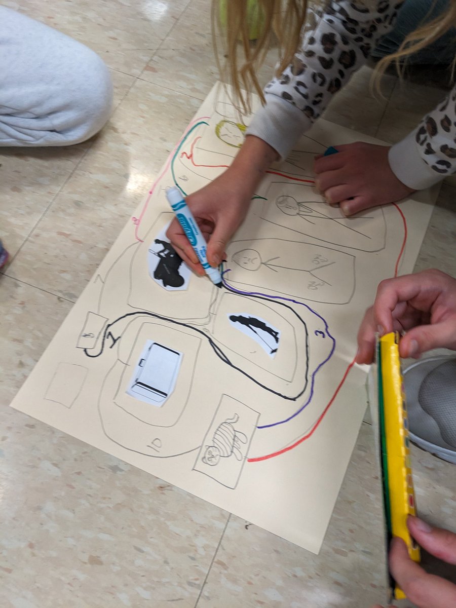 MrTSVedu's tweet photo. Back from @PCTELANews #pctela23 and feeling energized so we went right to high engagement with #emc2learning #textquest. Great debates followed by our favorite, Evidence Boards. What connections can we make between characters & symbols and why do they matter? #SVProud #XP7Seas https://t.co/BAtYVHggVY