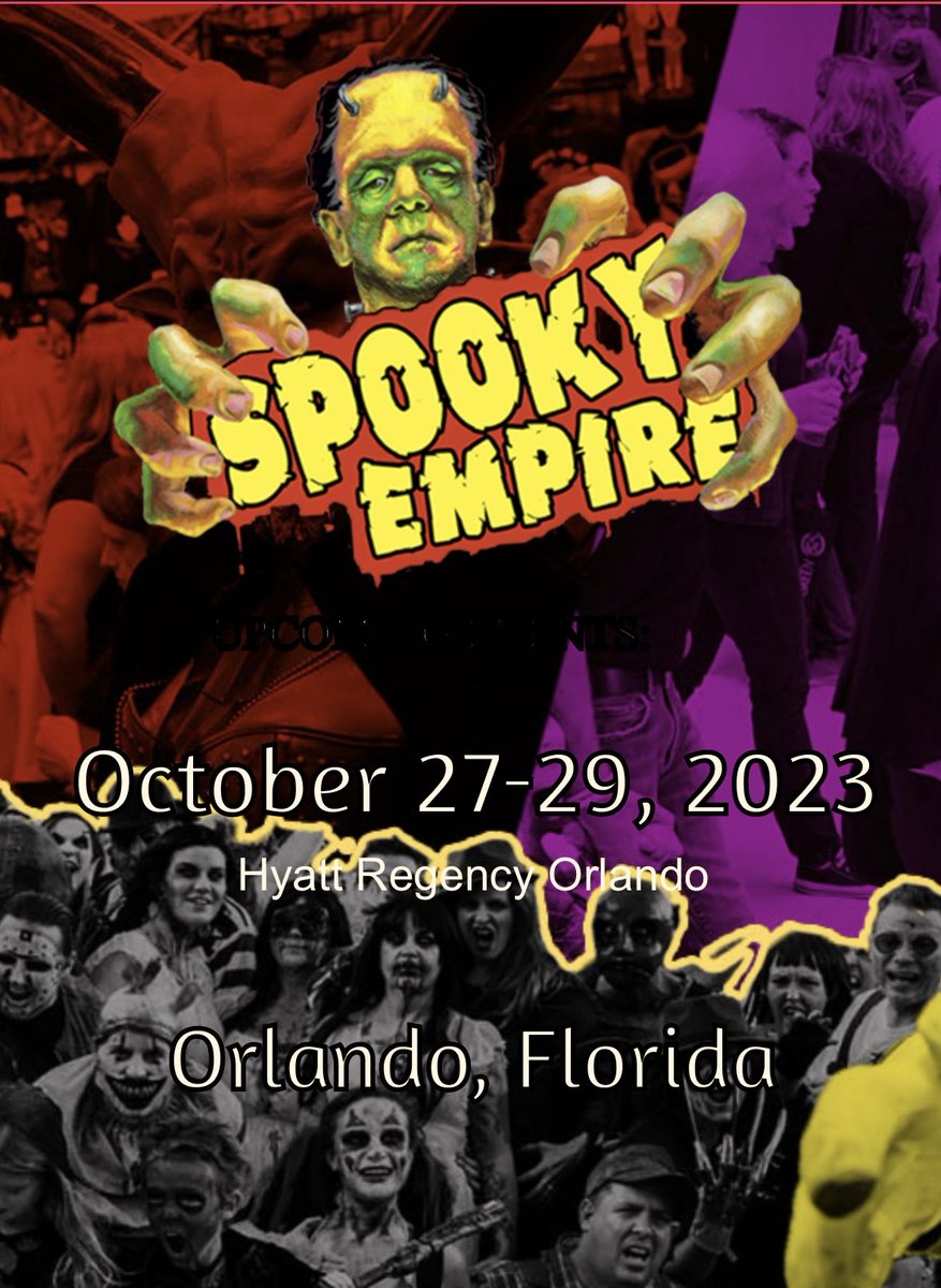 Every town has an Elm Street! Come trick-or-treat with Freddy & Nancy at Spooky Empire’s 20th anniversary bash in Orlando October 27-29!