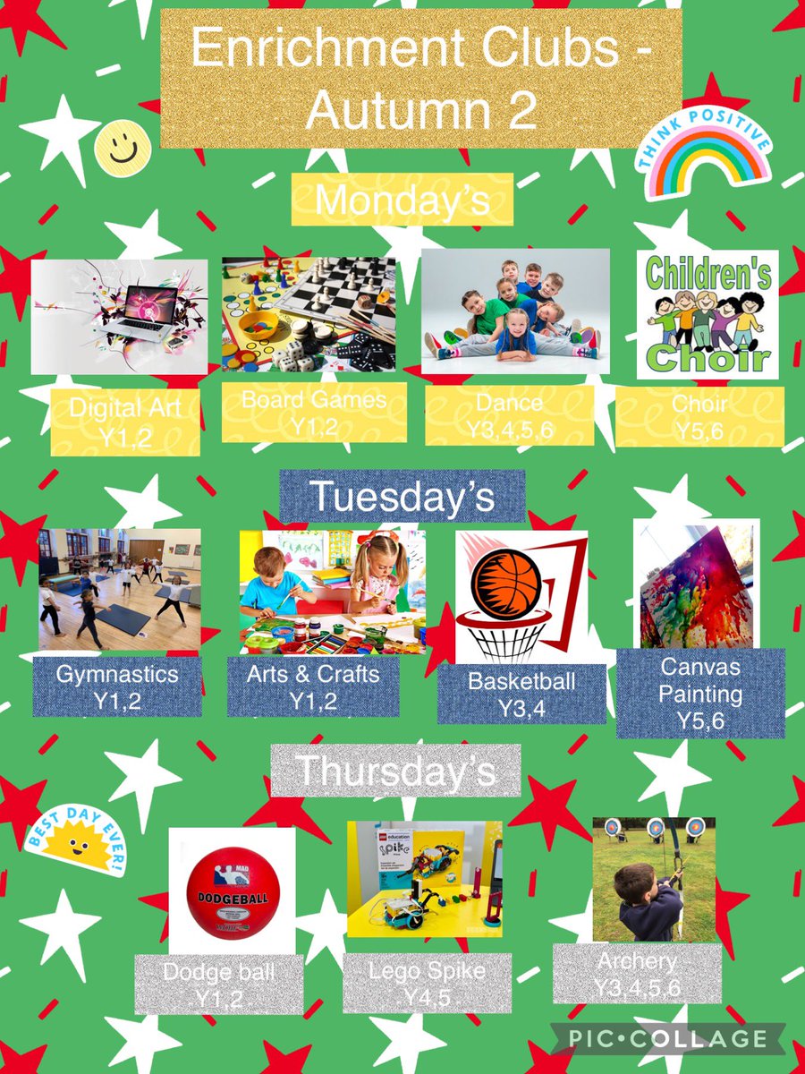 Enrolment for our Autumn 2 enrichment clubs closes on Friday 27th October 2023. All parents have been emailed the form and paper copies are available from the school office. <a href="/RedesdalePrim/">Redesdale Primary</a>