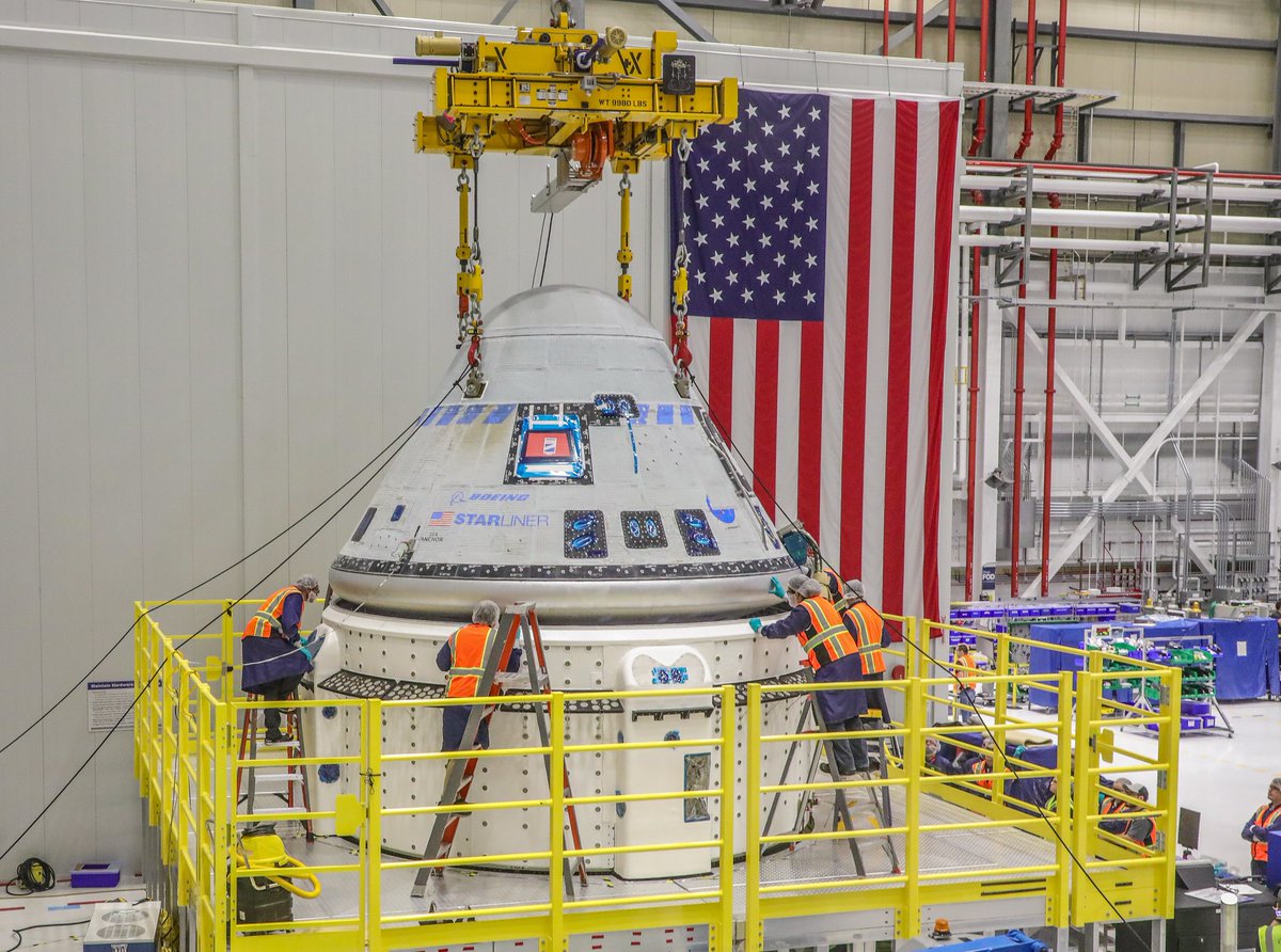 NASA (@nasa) on Twitter photo Together with <a href="/BoeingSpace/">Boeing Space</a>, we’re now targeting the launch of #Starliner’s first flight with astronauts to and from the <a href="/Space_Station/">International Space Station</a> for April 2024 to accommodate launch schedules of other crew and cargo missions. go.nasa.gov/46HjSOC Together with <a href="/BoeingSpace/">Boeing Space</a>, we’re now targeting the launch of #Starliner’s first flight with astronauts to and from the <a href="/Space_Station/">International Space Station</a> for April 2024 to accommodate launch schedules of other crew and cargo missions. go.nasa.gov/46HjSOC