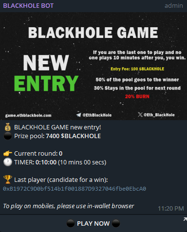 eth_blackhole's tweet photo. @icebergy Then you should first join our loving community https://t.co/YS49ZqwGm2
And prepare to travel to another dimension with our #blackhole tokenomics and game launch!
https://t.co/eonER8gZJc https://t.co/wuoLdAhoBJ