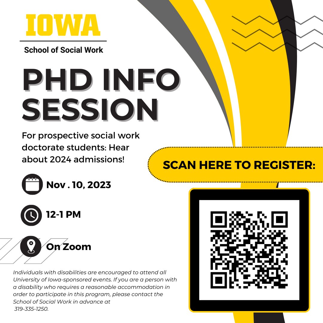 mgilster77's tweet photo. Learn more about "making social justice work" by becoming a social work  #PhD scholar and researcher at the University of Iowa School of Social Work! @UISchoolofSW  https://t.co/sIx7GWptHG https://t.co/Hecj6Uxb4N
