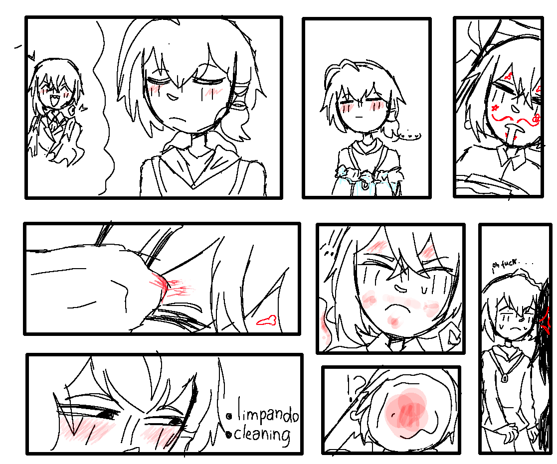 MaenoKin's tweet photo. i was drawing a little wilsiri cute comic-- idk-- I liked it, but it's embarrassing to post on Twitter-- i didn't finished yet. And sorry for the Brazilian word-- "pano" means cloth

#wilsiri #WitchsHeart #SiriusGibson #WilardoAdler #ClaireElford #AsheBradley https://t.co/GFZuAQ8Dx6