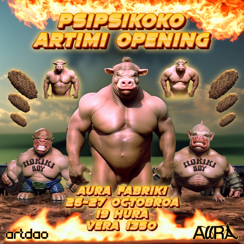 This week, alongside <a href="/julianbrangold/">⬡ julian brangold ⬡</a> and <a href="/Artdao_xyz/">Artdao</a>, we're opening an exhibition to remember (or forget). Join us on Thursday the 26th and Friday the 27th, starting at 7 PM at Vera 1340, <a href="/Aura_NFTArt/">Aura</a> 's gallery, Buenos Aires. 

Get ready for the most bizarre exhibit you'll see