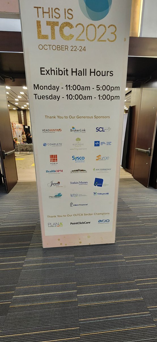 OLTCAnews's tweet image. Thank you to our generous #TiLTC2023 sponsors!
