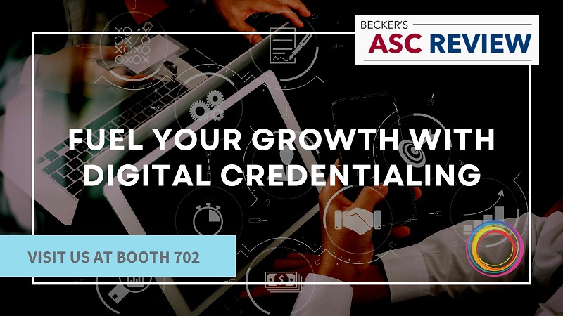 We'll be back at Becker's ASC Conference in Chicago this week! If you're looking for solutions to streamline your provider credentialing and/or payer enrollment, visit our team at Booth 702. Or, you can book a meeting here: hubs.ly/Q026tVgk0