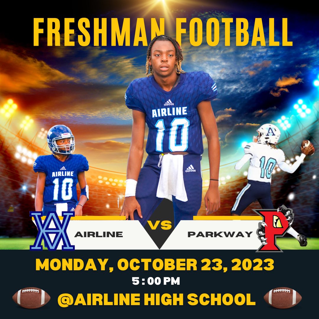 Come check out our freshman team today against Parkway. We have some great players and we have formed a brotherhood!