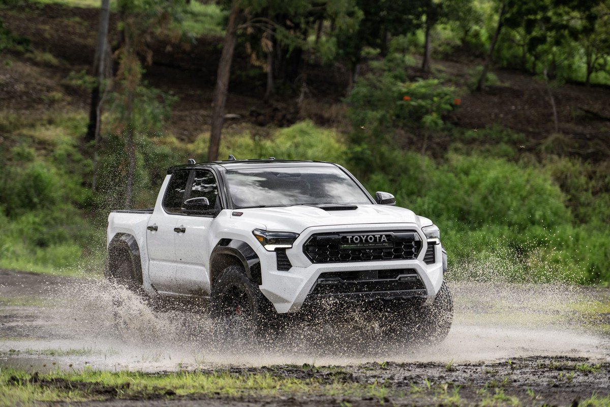 The 2024 Toyota Tacoma: The rugged and reliable choice for those who seek adventure! 💪🌄 #ToyotaTacoma #AdventureAwaits #RuggedReliability