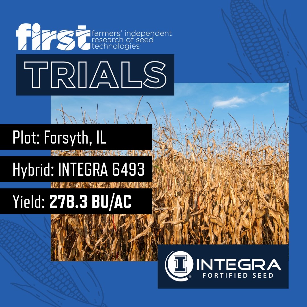 FIRST Trials - Forsyth, IL 🥇#bushelUP #corn