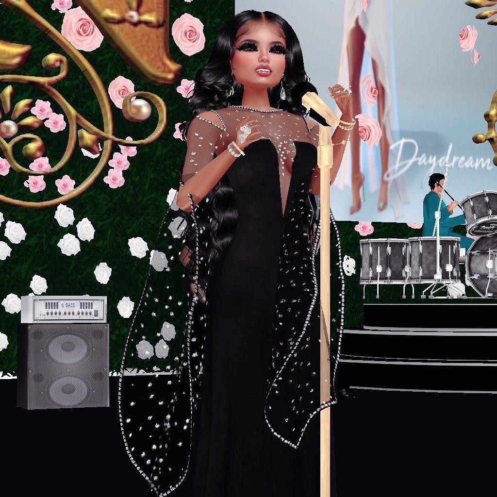 NDolisonIMVU's tweet photo. Opening show, performing “Circles”, “Real One”, and “All That I Can Say”.🖤🖤 Designed custom plunge gown by @sexiboom.anadepa.vu original custom gown by @cdgreene of New York. Performing live at the Albert Royal Hall in London, UK 10/19/23.🖤🖤🎶🇬🇧 #imvu #royalalberthall https://t.co/mrQ6U5N6ih