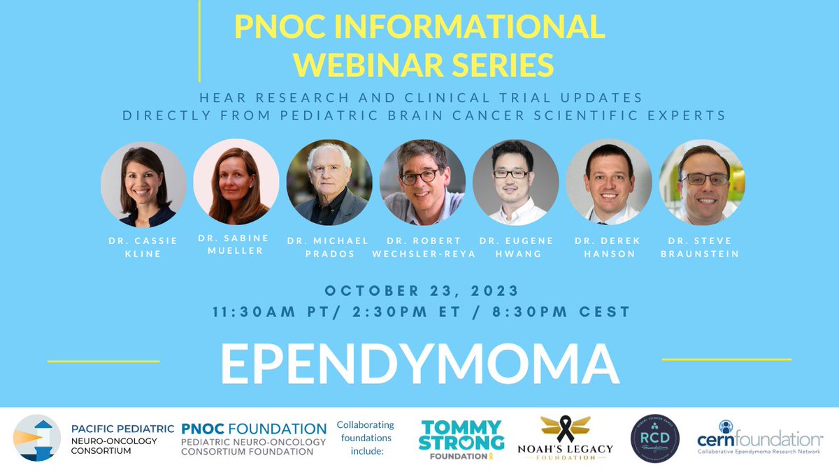 If you missed today's #Ependymoma webinar, the recording is now available to watch on demand! Watch here: us02web.zoom.us/rec/share/-bqp…