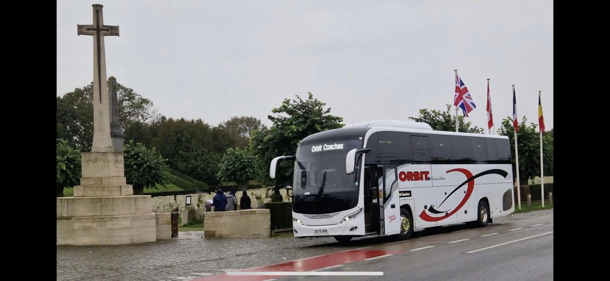 orbitcoachesltd's tweet photo. First tour over the water to #Ypres with our new coach #yutong #DAF https://t.co/xQ38TZeJjC
