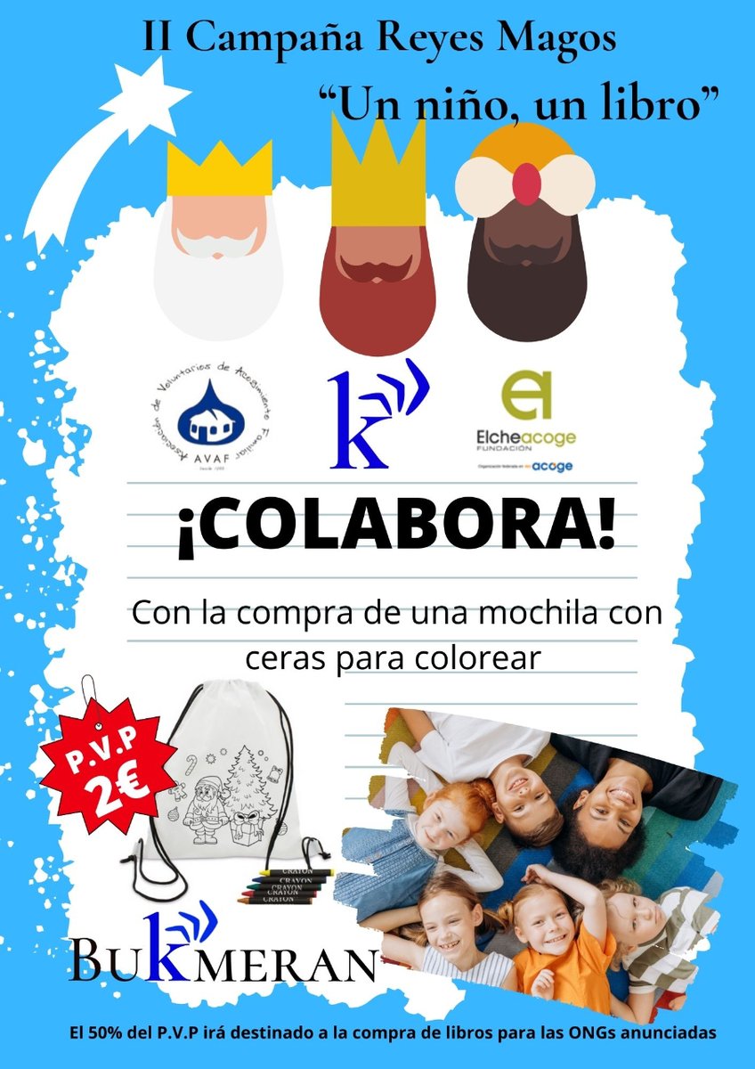 RedesBukmeran's tweet photo. Por segundo año consecutivo comenzamos la campaña "Un niño un Libro" https://t.co/IpHiaMVFJK