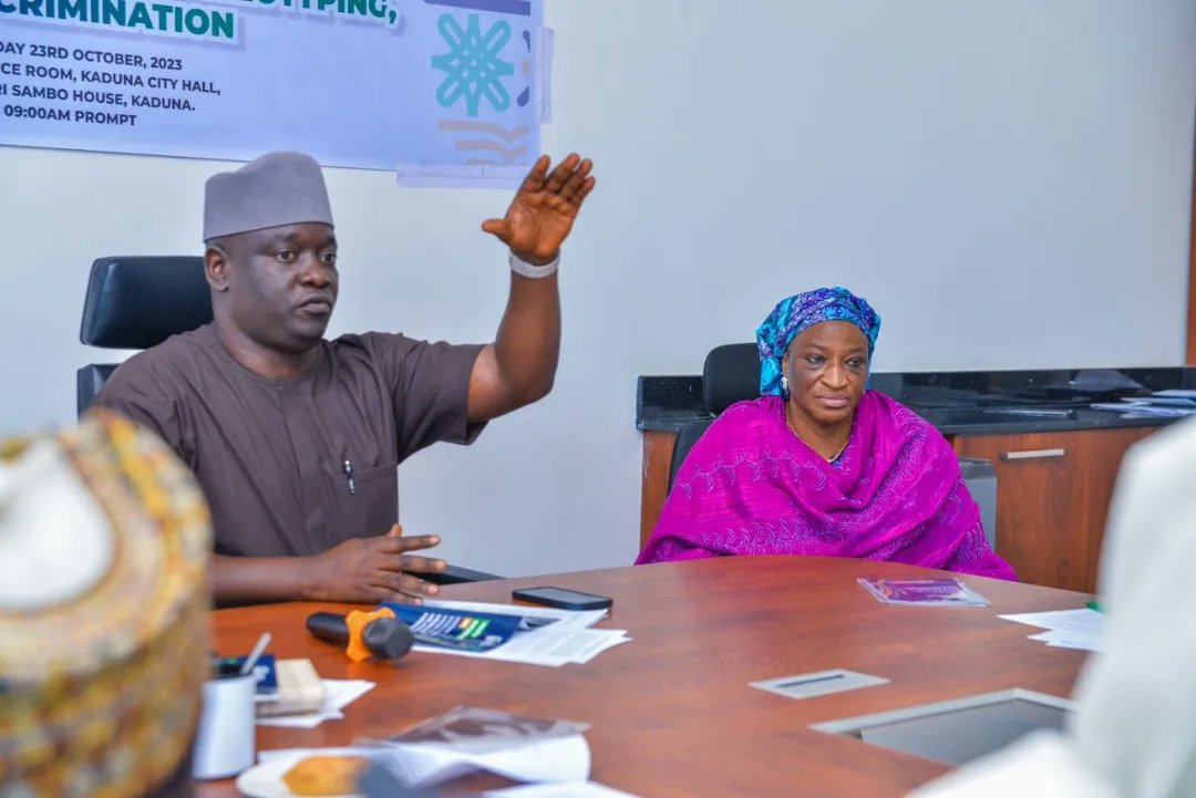 KCTA_KD's tweet photo. In our pursuit of unity, understanding, and a more harmonious Kaduna City, the Administrator and Commissioner of the Kaduna Capital Territory Authority spearheaded an enlightening youth dialogue earlier today.
#ItsYourCity #KCTA https://t.co/e7CGhsZGO5