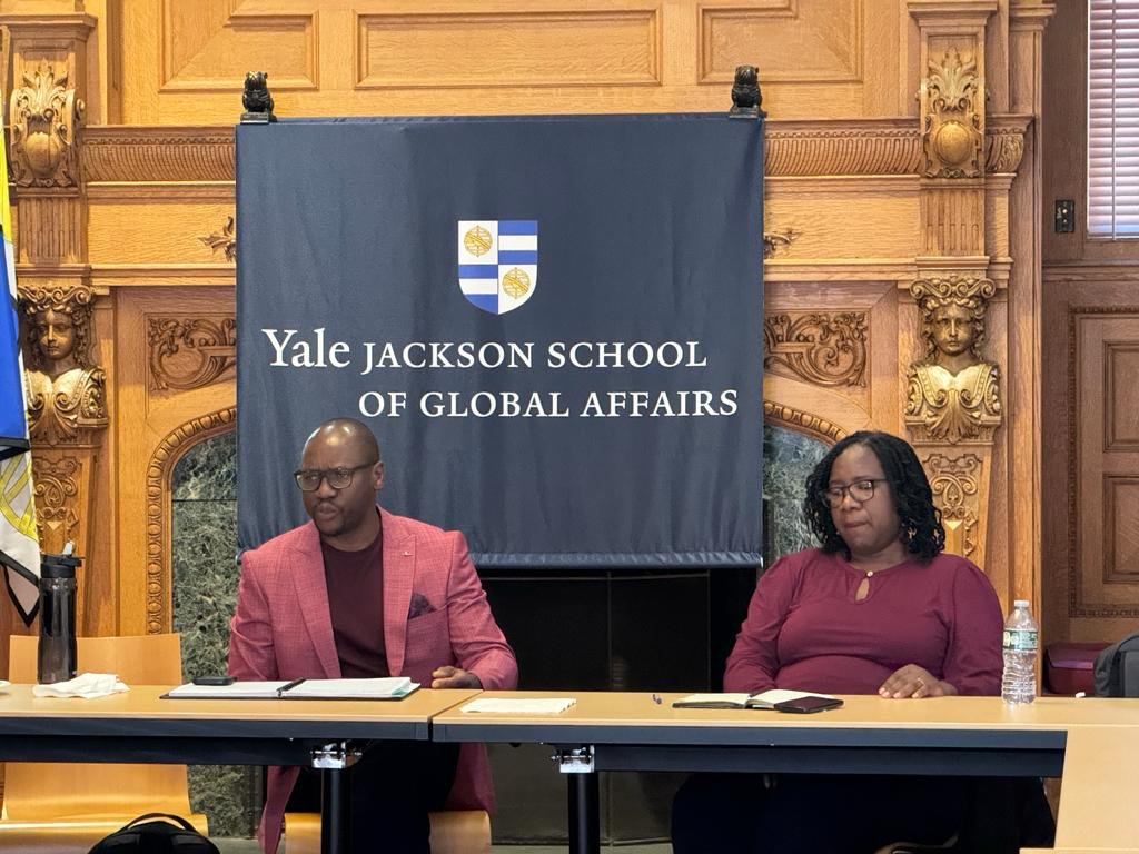 YaleWorldFellows (@worldfellows) on Twitter photo An inspirational talk from <a href="/PastorEvanLive/">Evan Mawarire</a> and <a href="/JanahNcube/">Janah Ncube</a> on citizens as changemakers and speaking truth to power. An inspirational talk from <a href="/PastorEvanLive/">Evan Mawarire</a> and <a href="/JanahNcube/">Janah Ncube</a> on citizens as changemakers and speaking truth to power.