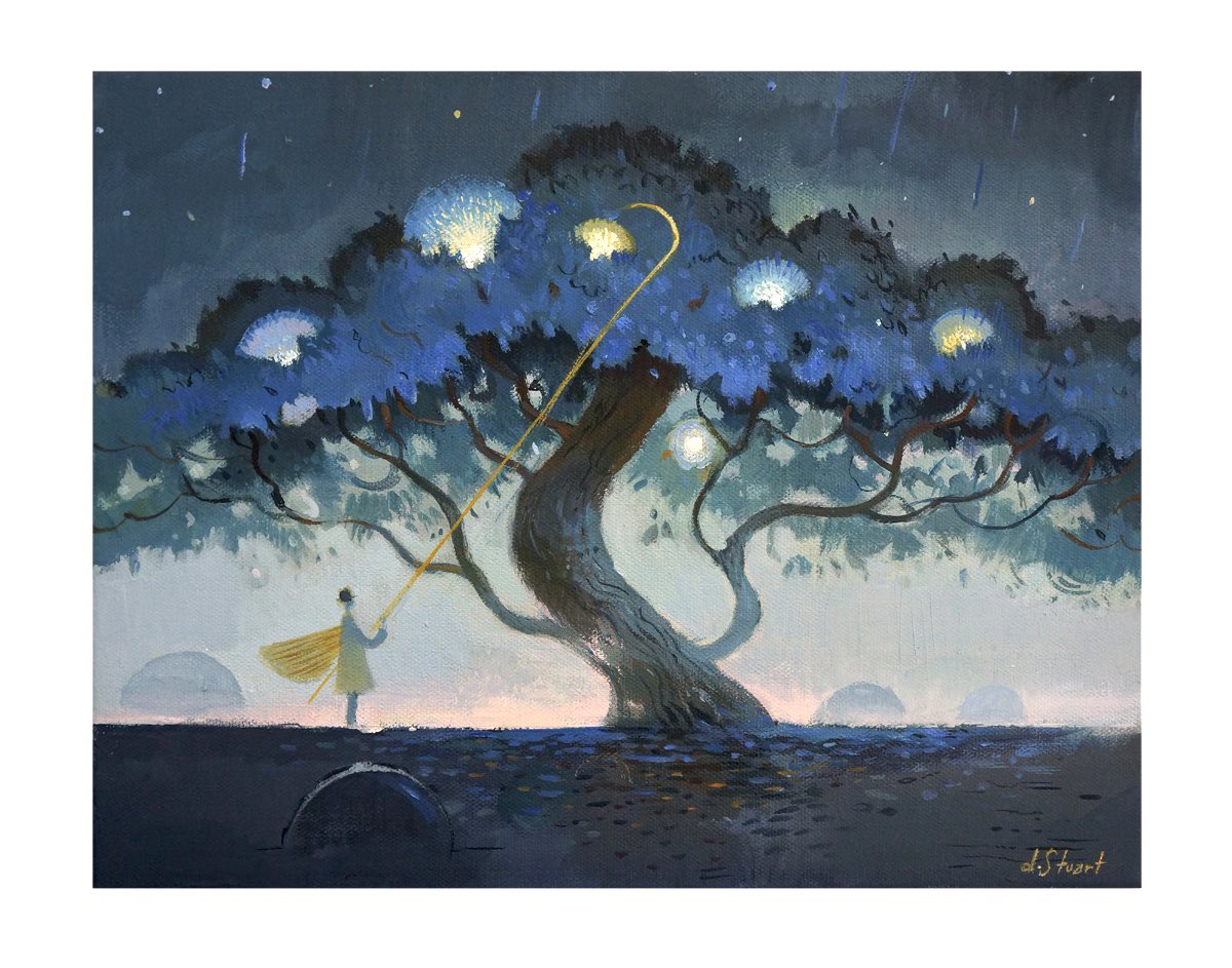 deandraws's tweet photo. Sketch vs the painting https://t.co/7i33nhUlbz
