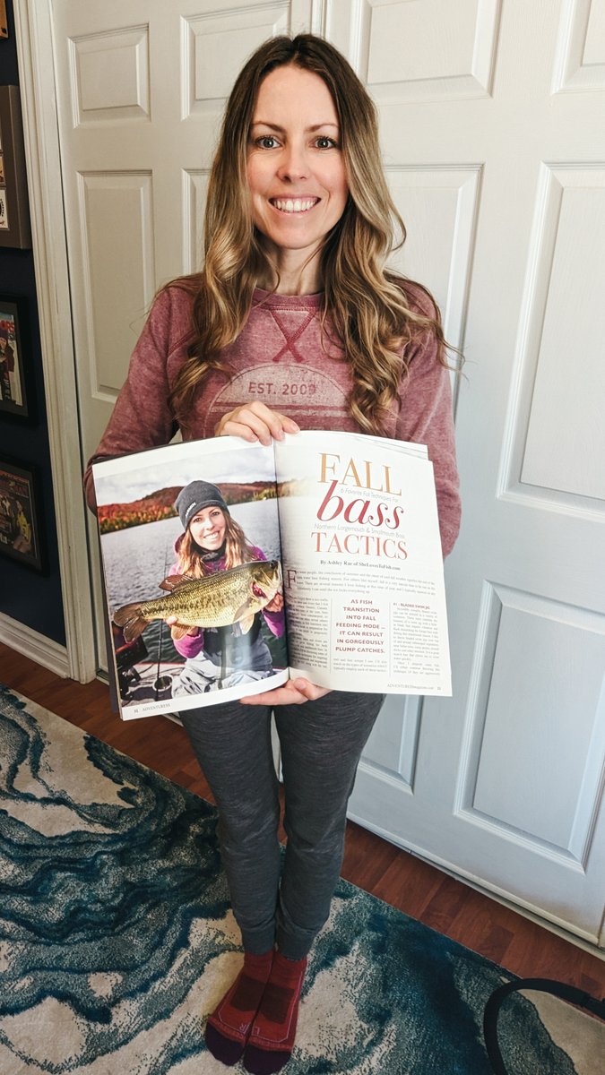 I am incredibly grateful to be part of the latest issue of @adventuresszine! ☺ My article details 6 of my favourite techniques for targeting northern largemouth and smallmouth bass during the fall.