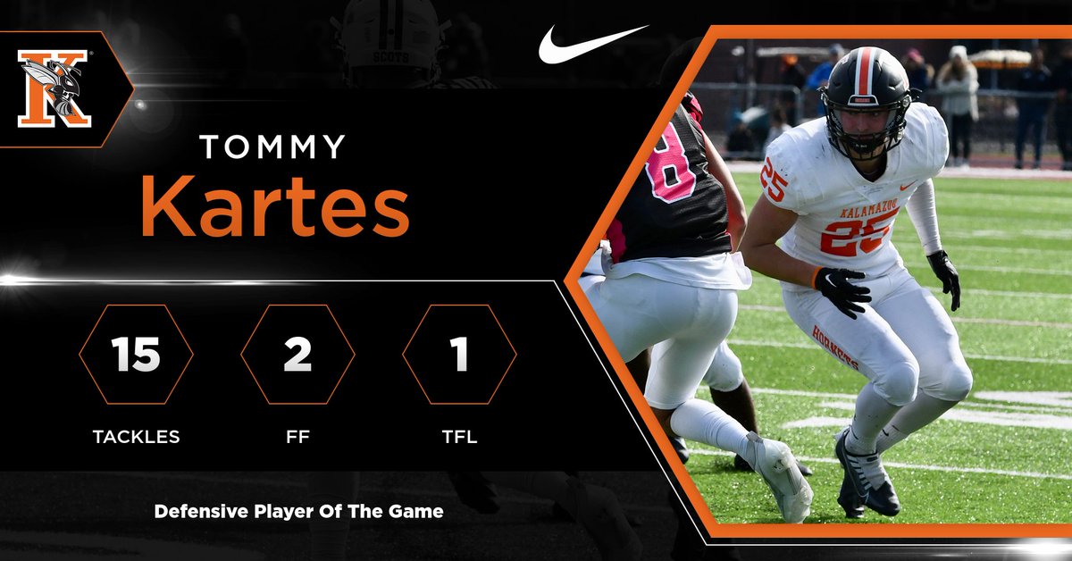 Kalamazoo College Football tweet media