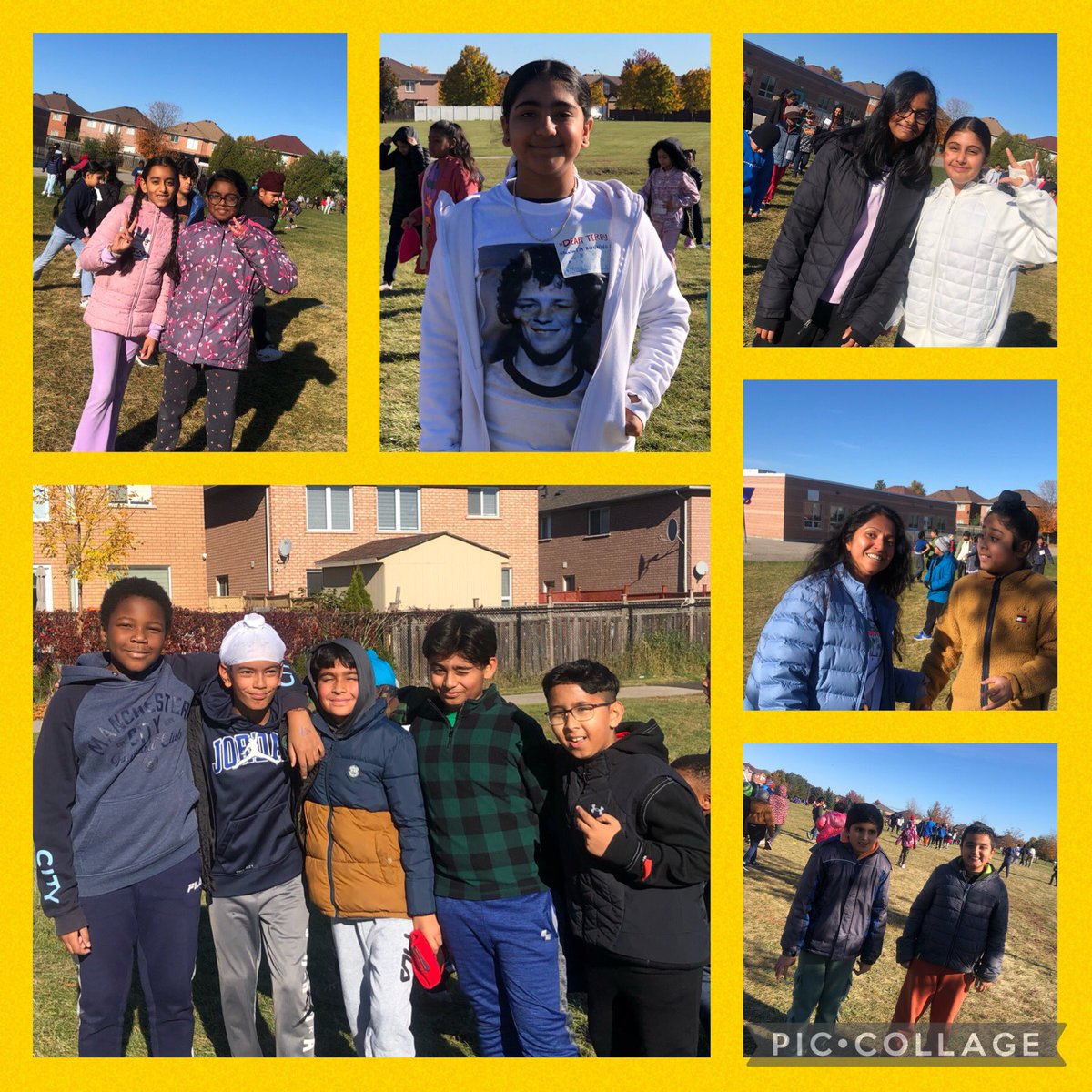 5C Ss are smiles walking for Terry @PDSBFernforest @MsYogarajan