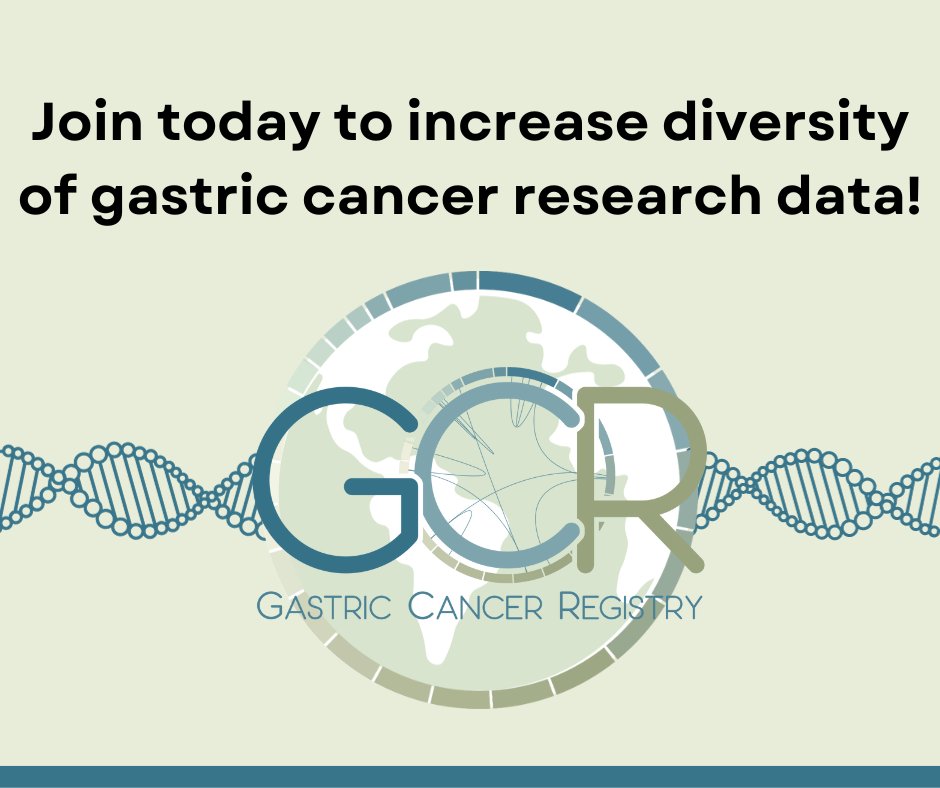 Gastric Cancer Registry tweet media