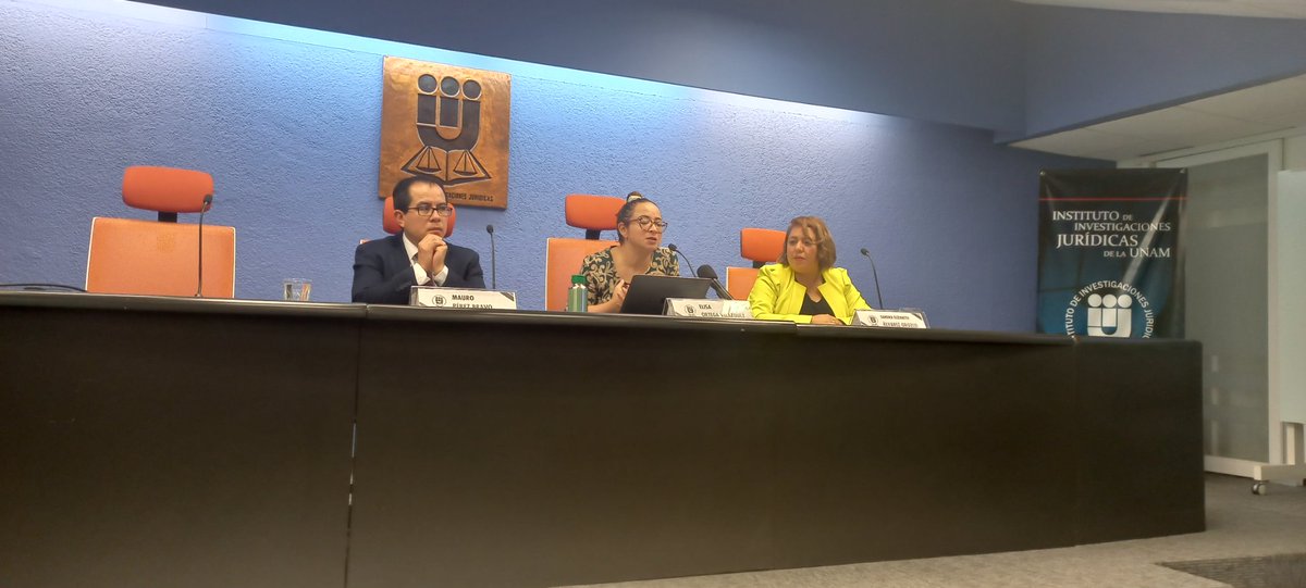 josstern's tweet photo. Mesa de reflexiones sobre impacto psicojurídico de las sentencias ganadoras de #PremioSentencias2023
Desde @AcnurMexico consideramos relevante abrir estos espacios de trabajo interdisciplinario en favor del acceso a la justicia y a una vida digna @SinFronterasIAP @IIJUNAM https://t.co/2FNr5EG3Sk