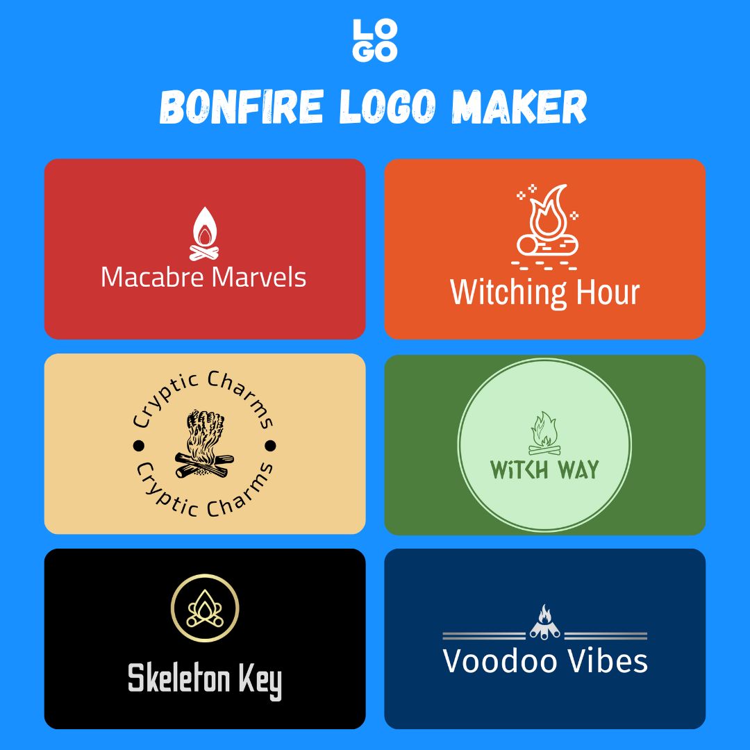 Halloween is coming up, so we decided to bring some spooky vibes to our logos 👻

Get ready to be spellbound by these bonfire logos! 🔥 Enjoy the soothing spirit of the season with designs that will ignite your festive mood.

Get one for free right here: bit.ly/45Io0wj