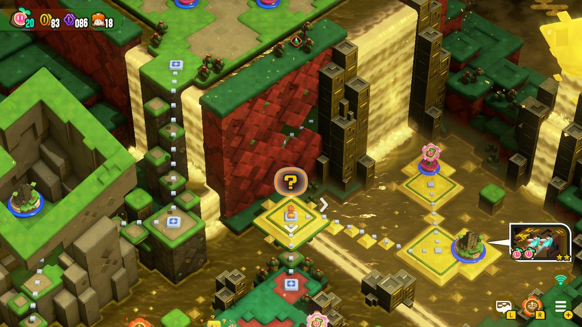 SeanMakinThings's tweet photo. Im not crazy right... theres a path you cant get to back there????????? #SuperMarioBrosWonder #NintendoSwitch https://t.co/teNYYeCYBv