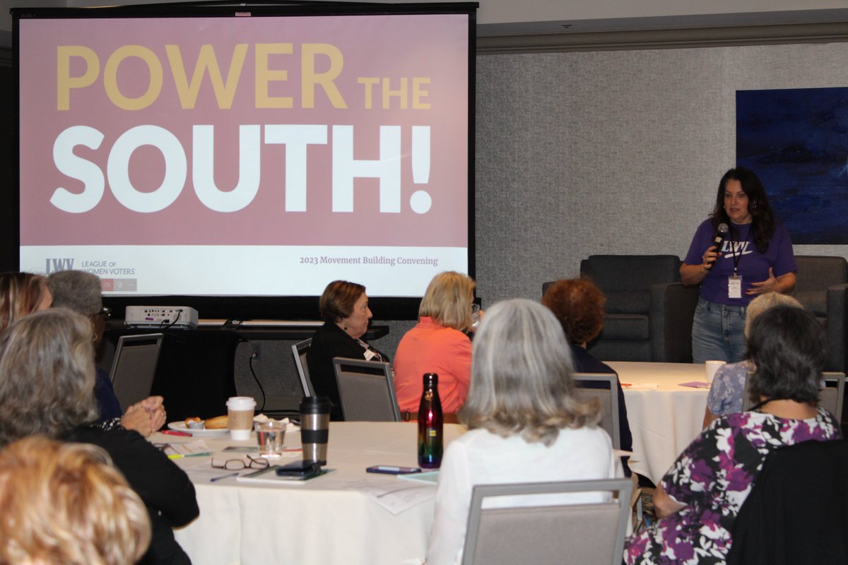 League of Women Voters of the US (@lwv) on Twitter photo We are fired up🔥 after kicking off the first #PowerTheSouth stop in 📍 Florida this past weekend! <a href="/LWVFlorida/">LWV of Florida</a> We are fired up🔥 after kicking off the first #PowerTheSouth stop in 📍 Florida this past weekend! <a href="/LWVFlorida/">LWV of Florida</a>