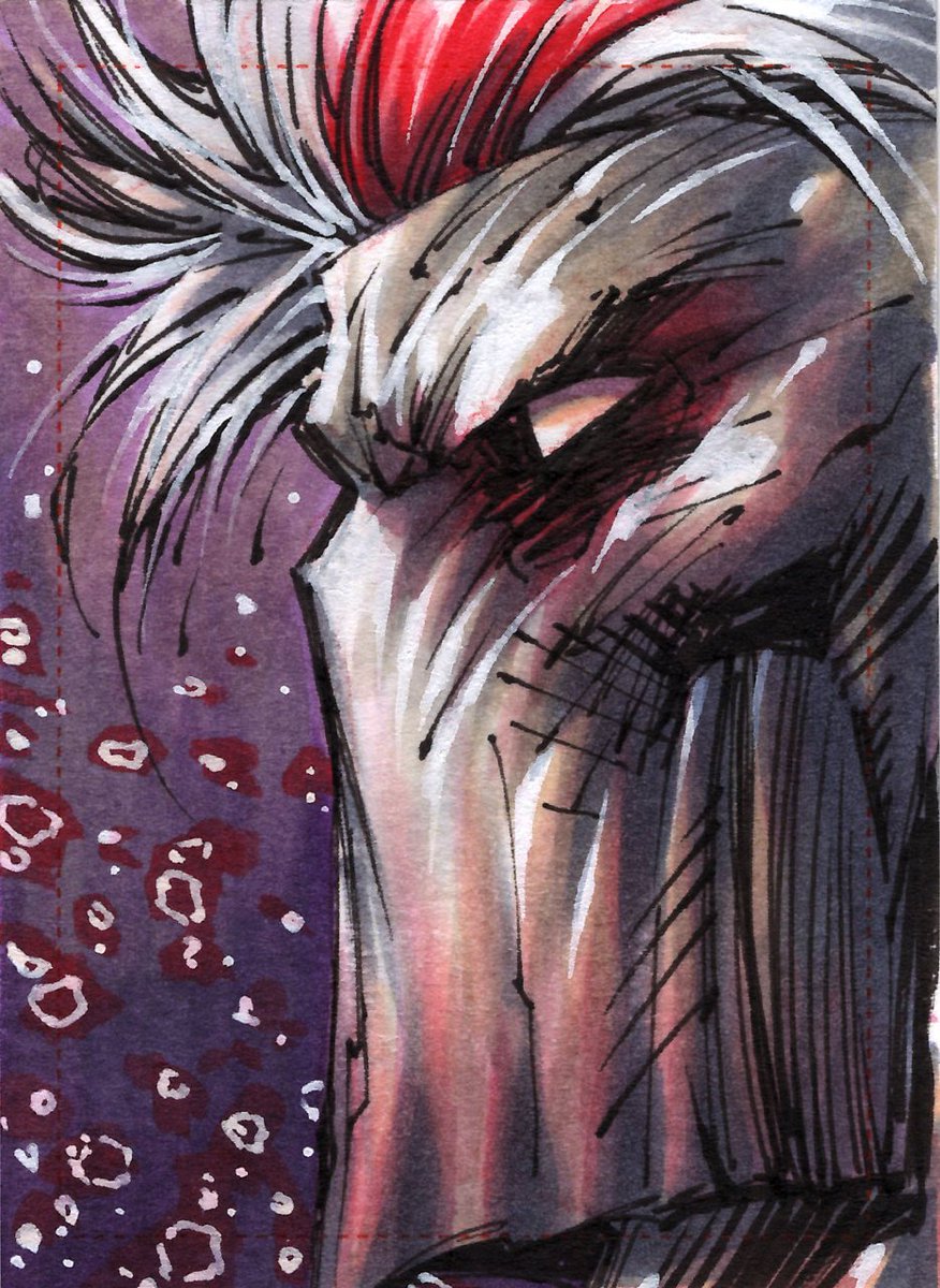Bloodbone 2nd chance ashcan campaign launches next Monday live on The Hardline. Check out this sick sketch card by Shelby Robertson available at launch... #ironage #comicsgate #indycomics mailchi.mp/903a332742e3/b…
