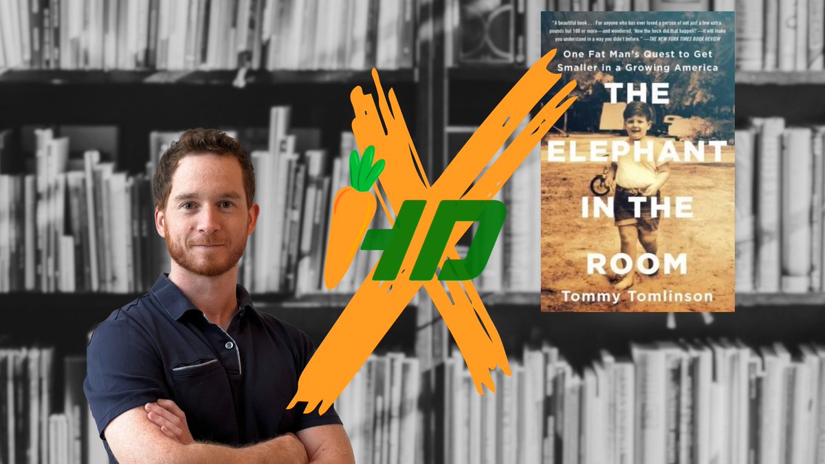 Manderville_RD's tweet photo. I've just published my latest blog. This time, I review the book The Elephant in the Room: One Fat Man's Quest to  Get Smaller in a Growing America, written by @tommytomlinson 

Click the link below to check it out 🤓
https://t.co/u0RQOhr6Bo https://t.co/c3sZjtNjX3