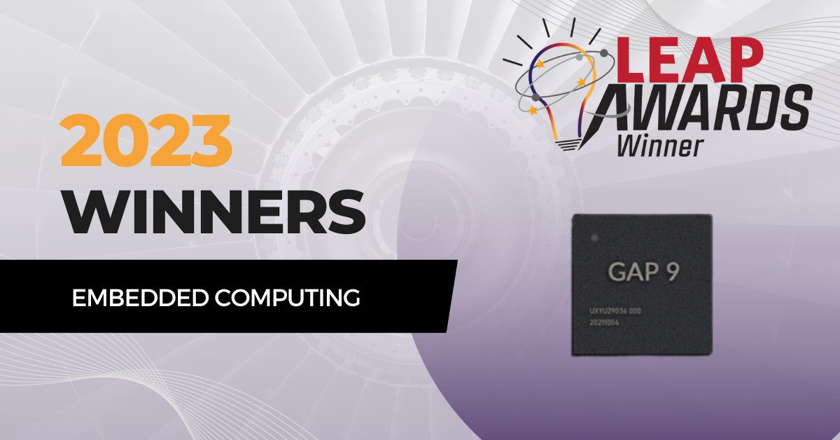 leapawards's tweet image. Announcing the 2023 #LEAPAwards Honorable Mention for #EmbeddedComputing: @GreenWavesTech GAP9 Processor. Congratulations to all the 2023 winners. For the complete list of winners, please visit: brnw.ch/21wDN2g
@DesignWorld @EEWorldOnline @FluidPowerWorld