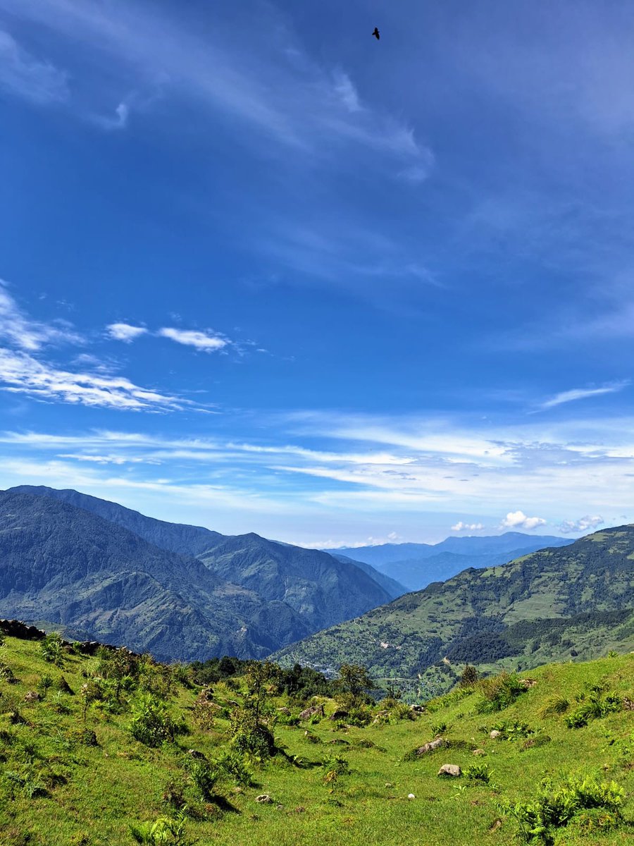 Just another day in Chheskam, Solukhumbu District.

October is the start of the trekking season in Solukhumbu. Crips morning air, clear skies, and panoramic views of the Himalaya make every day an unforgettable experience.