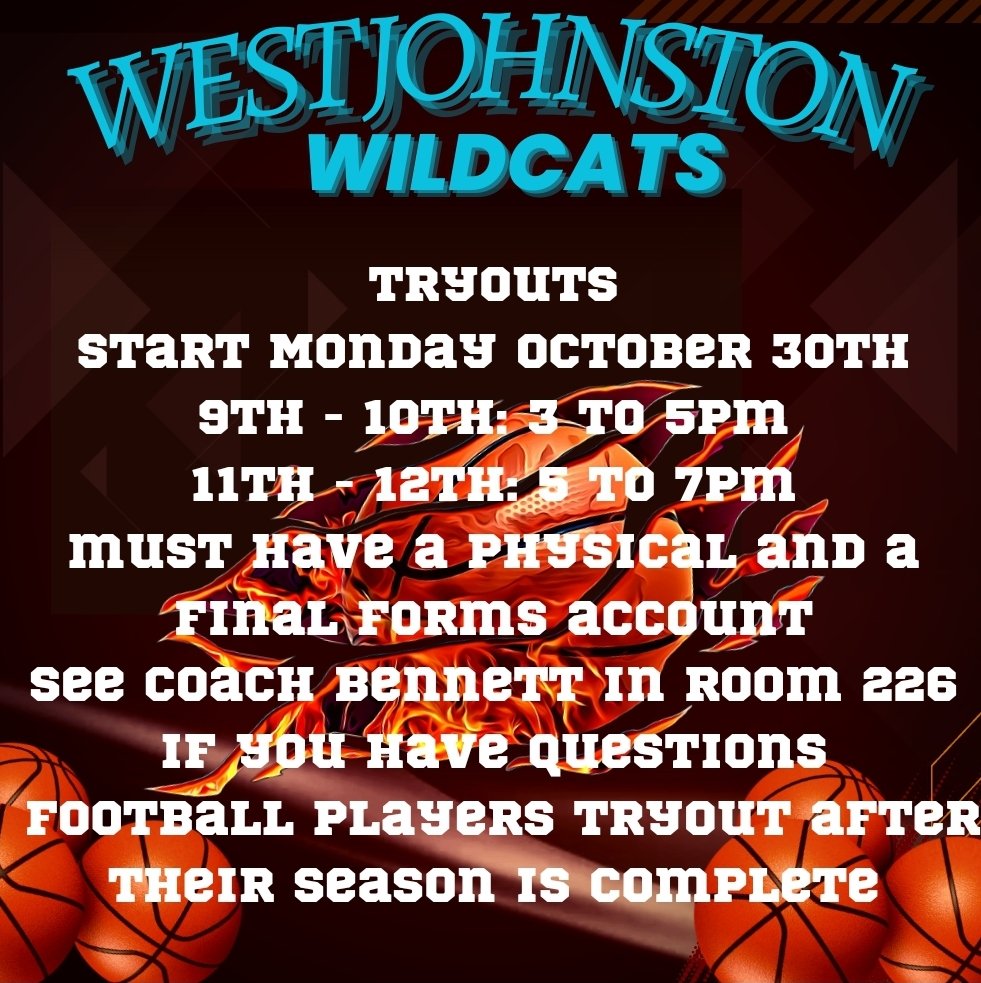 1.   Week.  Away!   

#WestJHoops