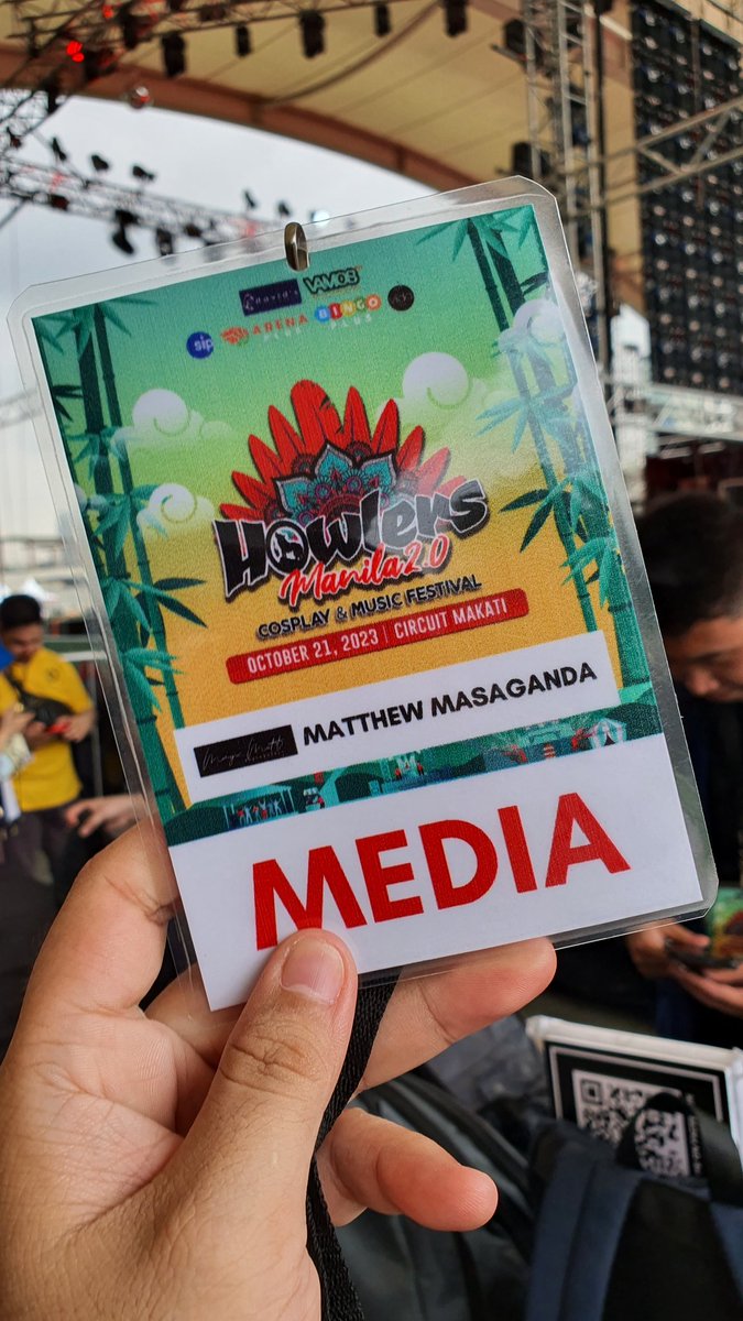 iammagicmatt's tweet photo. Proud moment to have my name called on stage as one of the Media Partners in one of the biggest Cosplay and Music Festival in the Philippines this 2023, Howlers Manila 2.0! 🔥

#magicmattphotography
#HowlersManila2023 https://t.co/ZYxKIwutEo