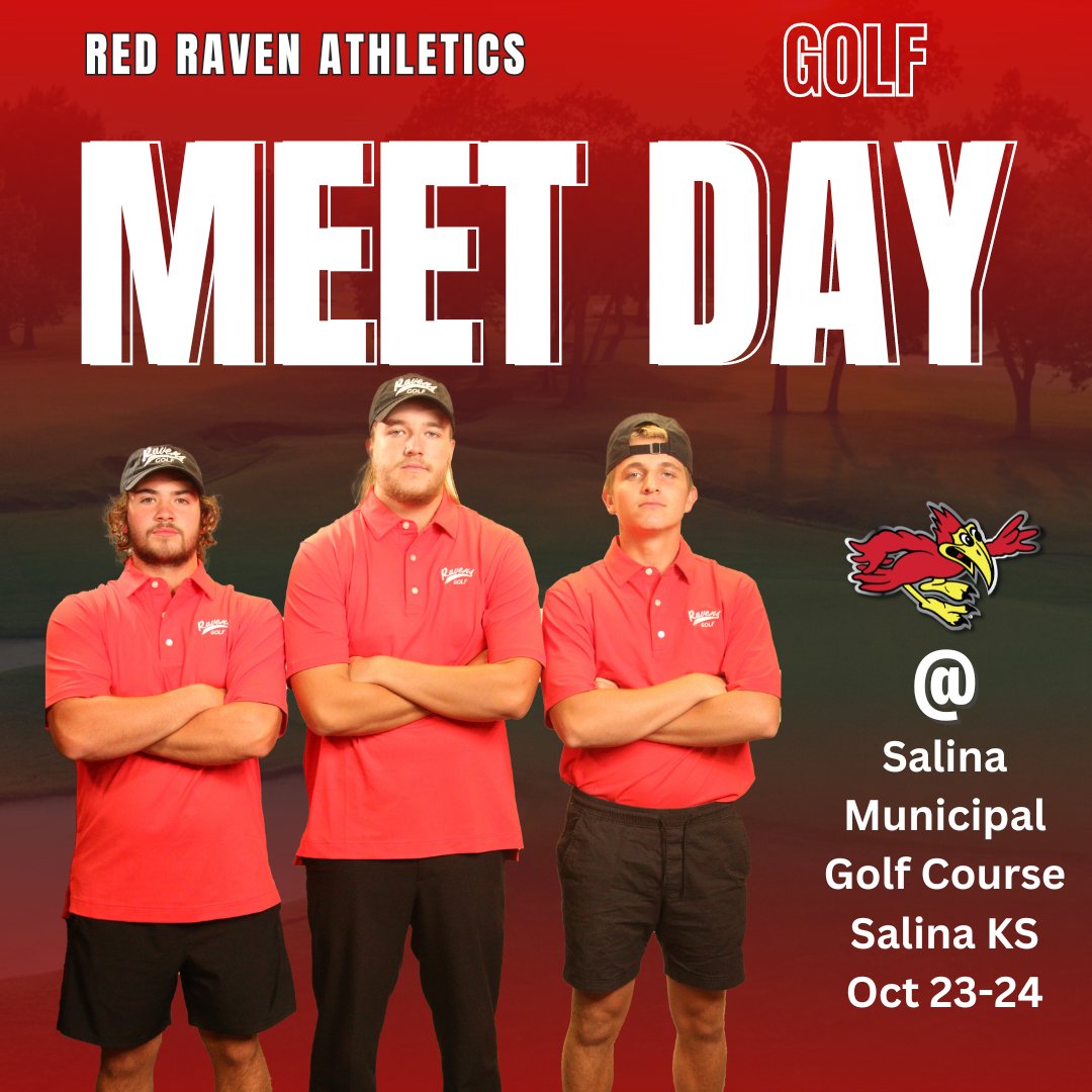 redravensports's tweet photo. Men's Golf
GAMEDAY!!

Red Raven Men's Golf at Salina Municipal Golf Course for a Golf Meet Oct 23-24

@cccredravens @cvilleccgolf https://t.co/vpGvmZ3xpL