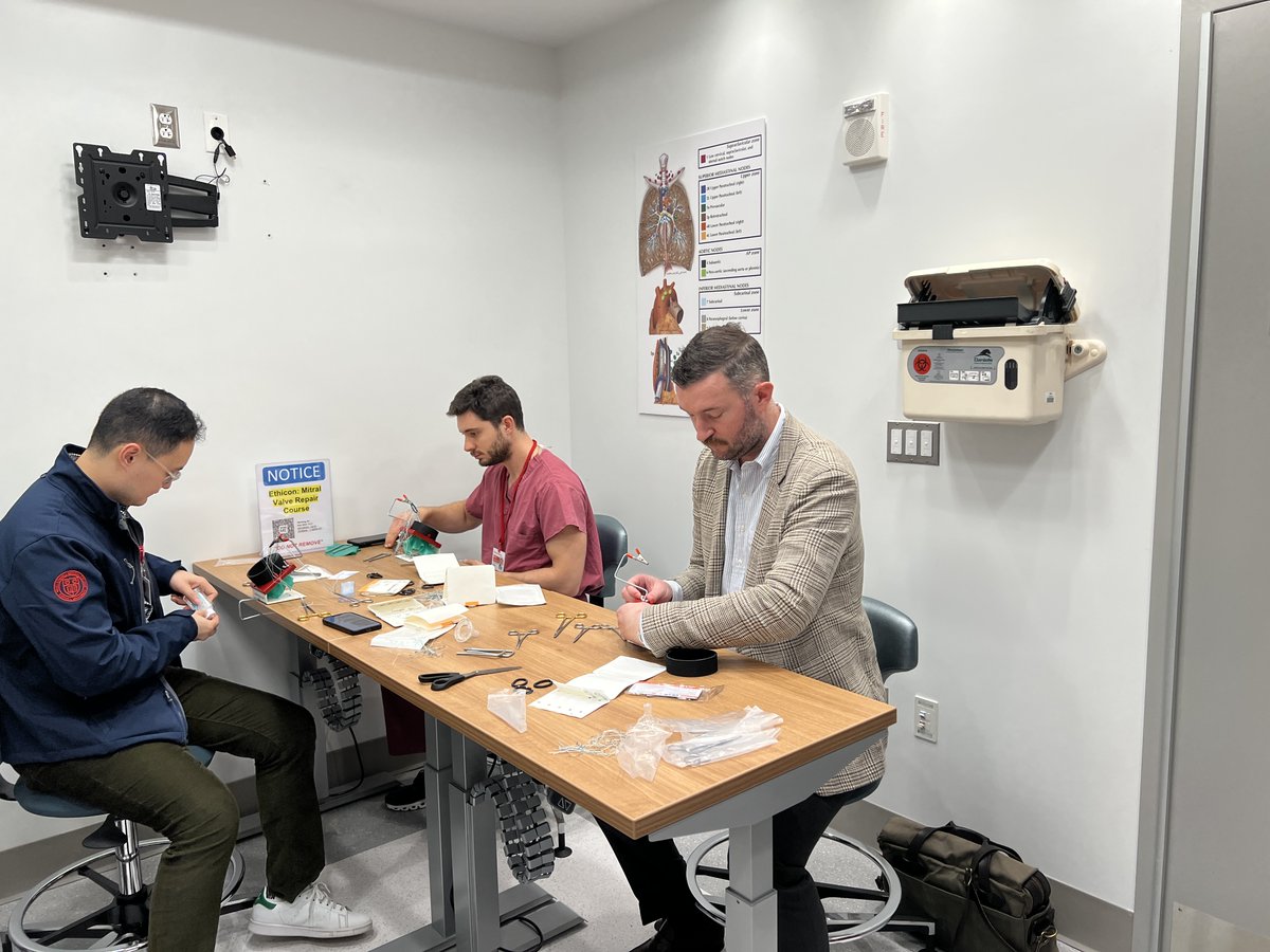 WCM_CTSurgery's tweet photo. Thank you all who participated in another successful Mitral Valve Course on a wet Saturday morning! 

#CTsurgeryTraining #CTSurgeryResidency #MitralValve https://t.co/khNOdgDtbs