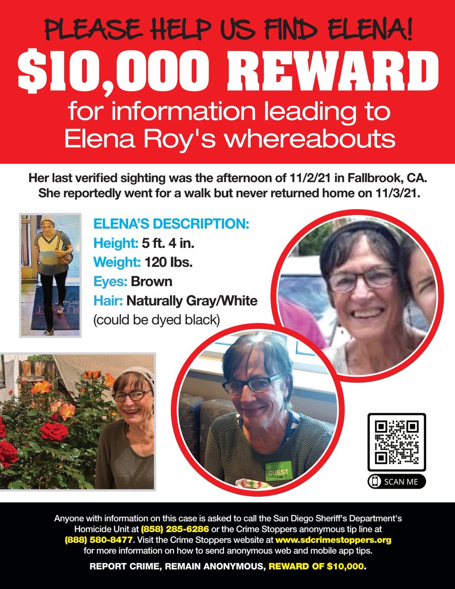 Peanut_Gallery3's tweet photo. #MissingMonday #BringElenaHome #MissingInCalifornia #SharingIsCaring https://t.co/v865u4AoUT