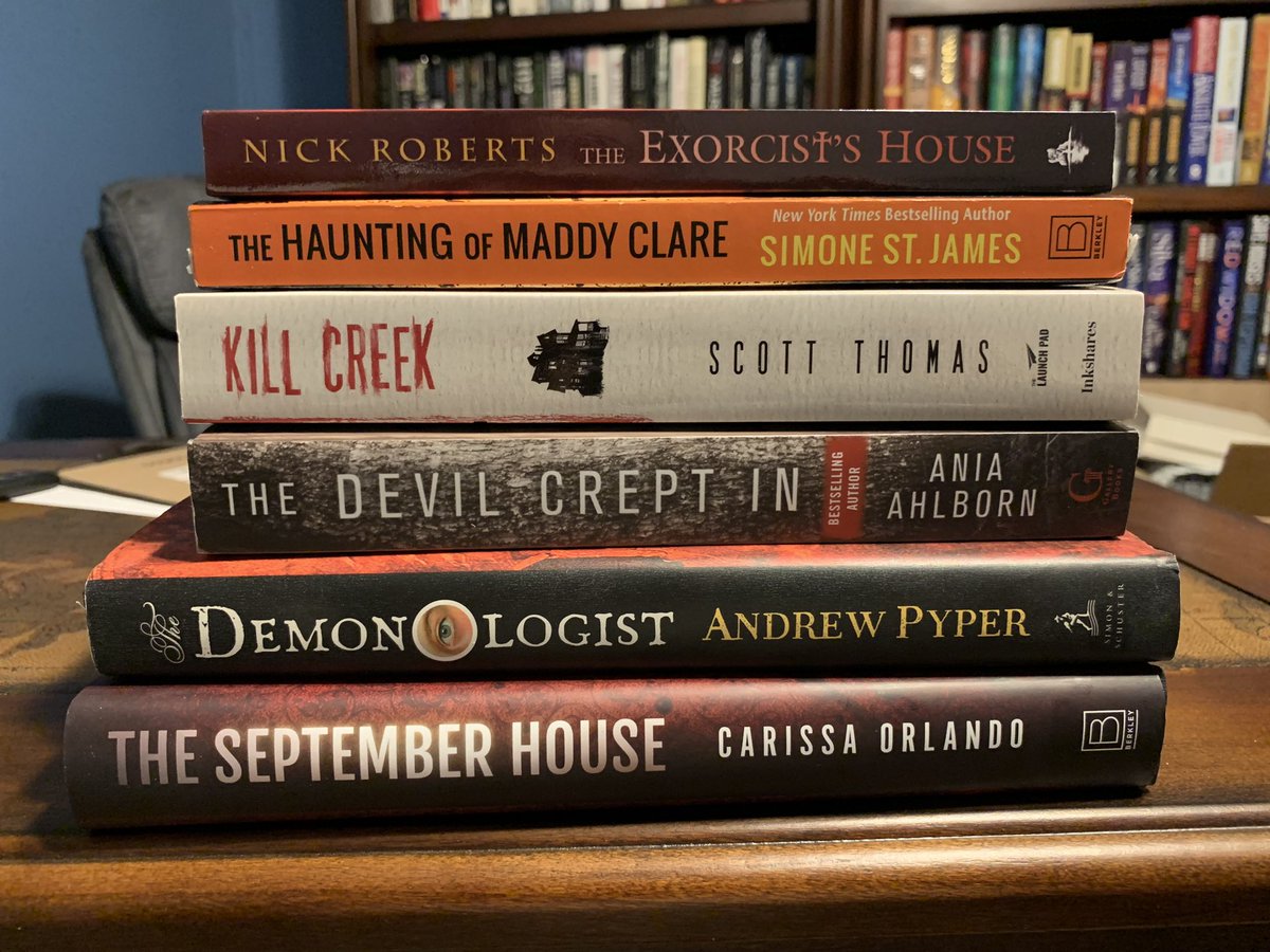 With Halloween right around the corner, check out my list of recommended scary reads!
#thrillerbooks #halloweenreads #scarybooks 
@andrewpyper @aniaahlborn @nroberts9859 @ninjawhenever