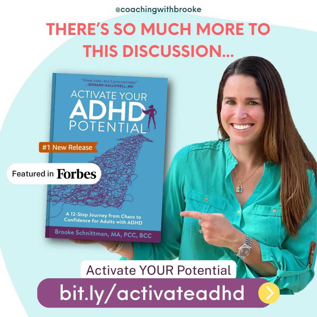 Exciting, dopamine filled ideas can be risky traps for ADHD brains!

If this quick lesson resonated, you’ll get SO much more out of Brooke’s newest 2-in-1 book/workbook: “Activate Your ADHD Potential”
bit.ly/activateadhd

#adhdadult #adhd #adhdcoaching #adhdtips #adhdwomen