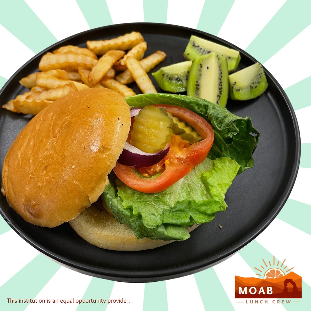 moablunchcrew's tweet photo. We served up bacon cheeseburgers, fries and fresh fruit at HMK Elementary today! 🍔 🥝

@grand_district #MoabUT #MoabUtah #MoabCity #Moab #UTSchools #GrandCounty https://t.co/trRBNwskUj