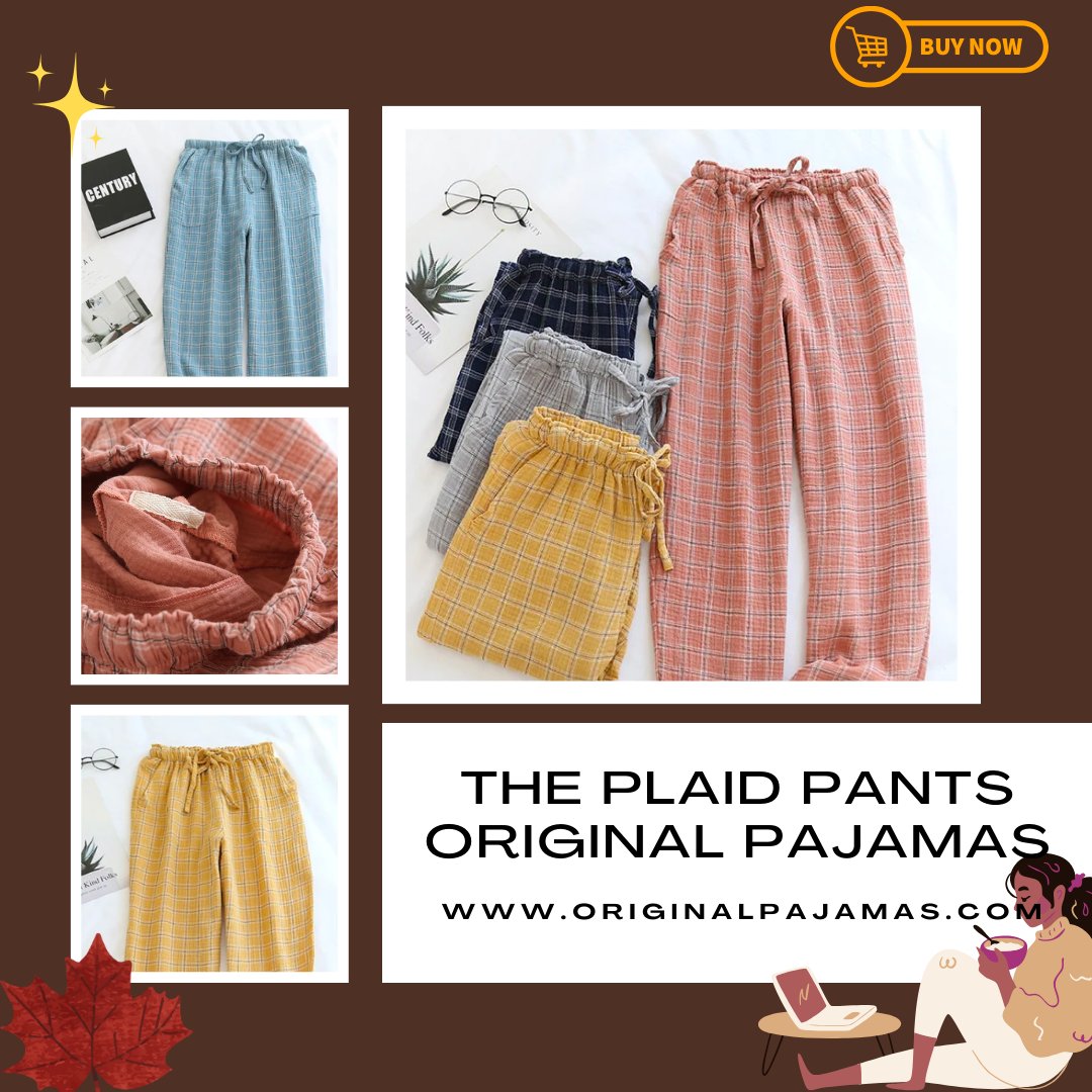 Cozy up in style with 'The Plaid Pants' from Original Pajamas! 🌙❤️ 

Shop Now: originalpajamas.com/collections/be…

#OriginalPajamas #BestSellers #CozyNights #PlaidPants #PajamaParty #SleepInStyle #ComfyPajamas #OriginalComfort #NighttimeEssentials #RelaxInStyle #PajamaLove #SleepWell