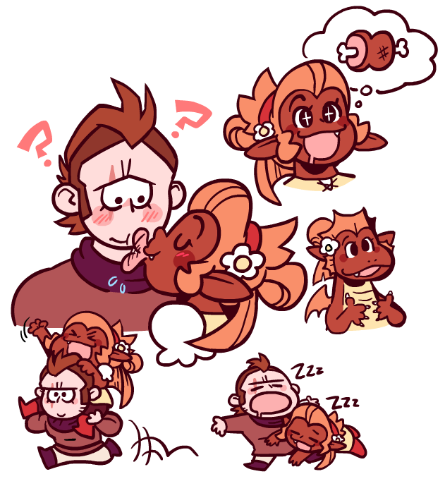 「oc doobls (primrose and log)」|allieのイラスト