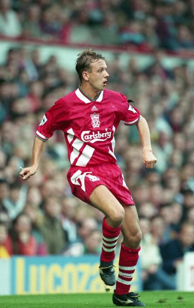 Brilliant right-back Rob Jones, Signed from Crewe in 1991, made over 200 appearances for The Reds before injury put a stop to a superb career, And... it also put a stop to all those times we all put a bet on him for 1st goal! #Liverpool #LFC #defender #YNWA