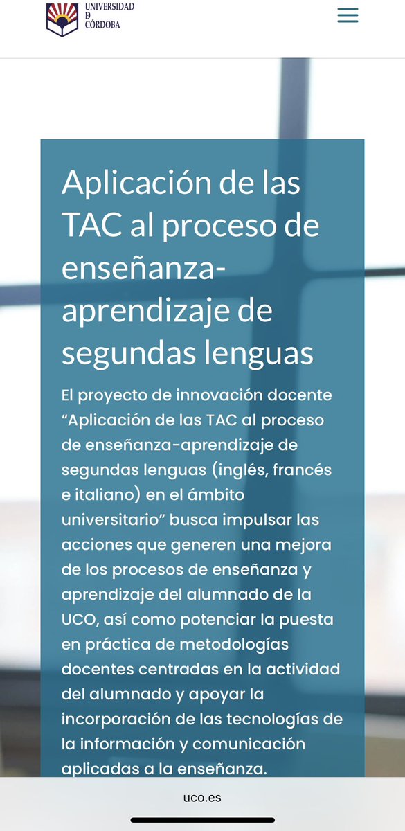LuciaJimenezUCO's tweet photo. 📣 El jueves estaremos mi compañera Isabel Durán y yo explicando de qué trata esto ⬇️ en nuestra presentación en el @ConfeEbei de la @Univcordoba ✅ Si os dedicáis al mundo de la enseñanza-aprendizaje de segundas lenguas, no podéis dejar de asistir 😉 https://t.co/z2nyvsy8Um