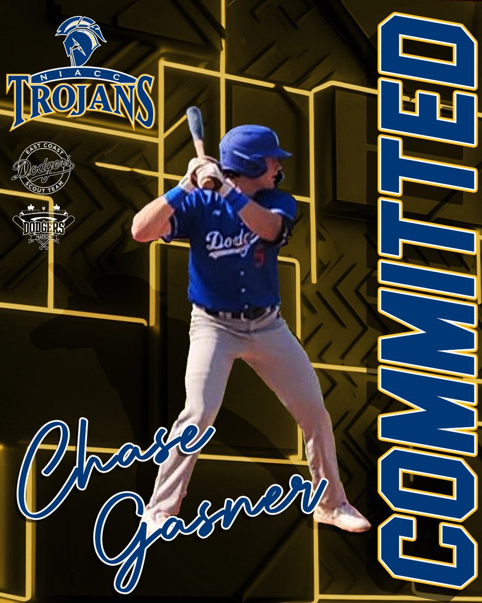 Congratulations to 2024 C/3B <a href="/GasnerChase/">Chase Gasner</a> on his commitment to <a href="/NIACCBaseball/">NIACC Baseball</a> #BleedBlue