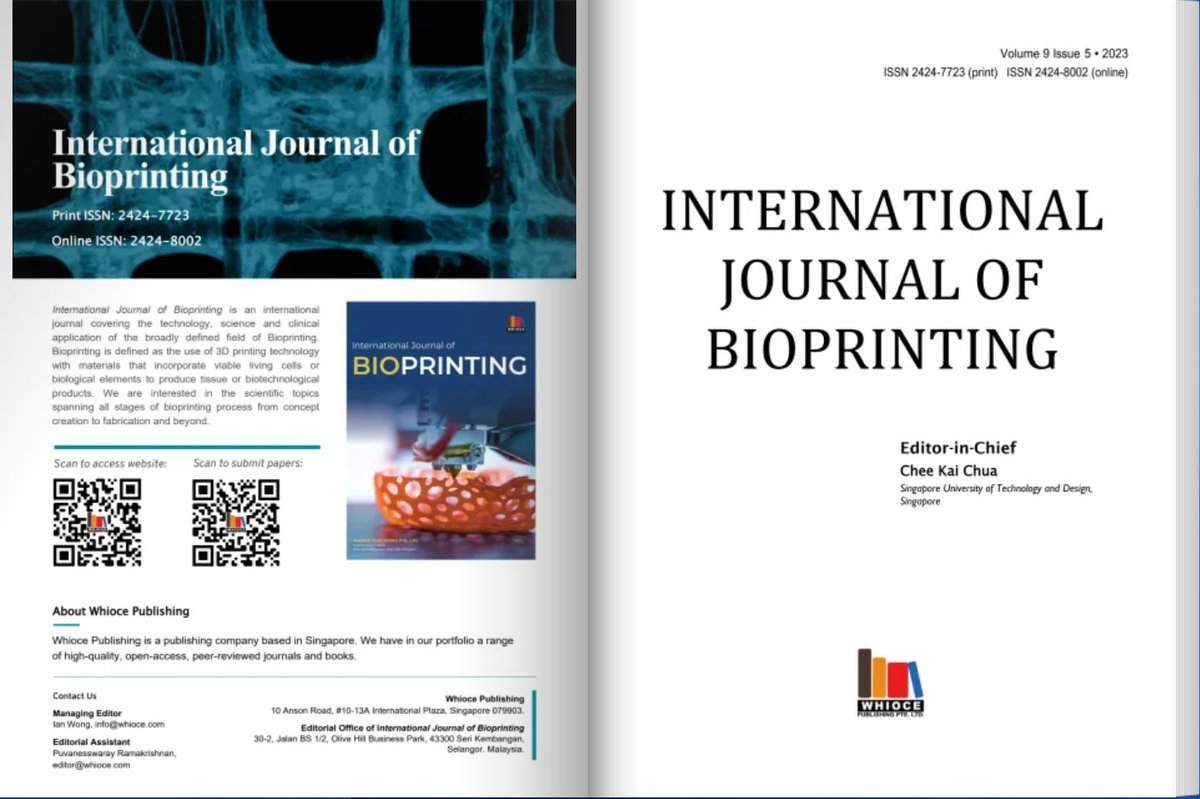 IJB_ASP's tweet photo. 👏 Exciting News!
📚 Our eBook from International Journal of Bioprinting is Now Live! (Currently available is IJB-Volume9-Issue5, stay tuned...)✨
👉 link: https://t.co/rv9BKF9bz0

#OpenAccess #journals #RecommendedPaper #AccScience https://t.co/kp2CaMfGJl