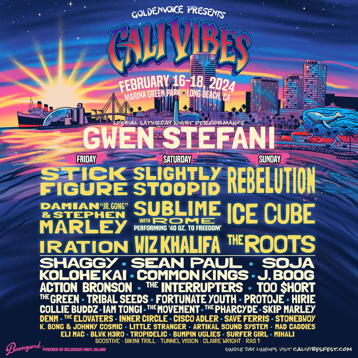 So excited to play at Cali Vibes 2024 down in Long Beach, CA! Register now for access to passes beginning Fri, Oct 27 at 11 AM PT 🤙🏾 calivibesfest.com/#register