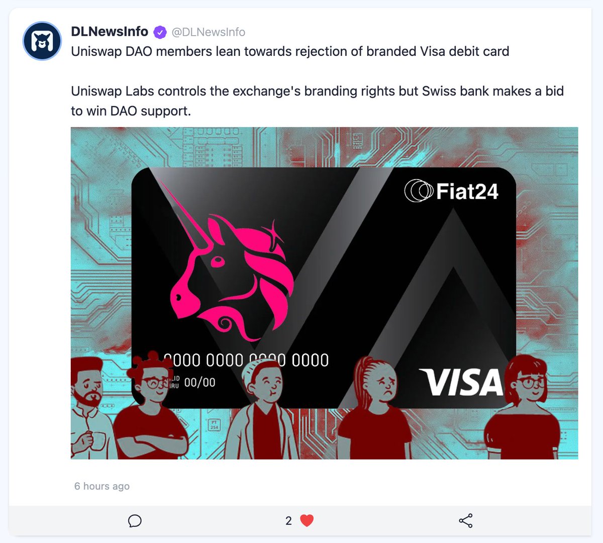 polyfriendtech's tweet image. We are bringing crypto news to polyfriend by integrating leading and trustworthy publishers on the platform! 

We have integrated @DLNewsInfo on polyfriend as the first news publisher on polyfriend.

Follow the profile to get news updates in your polyfriend feed!…