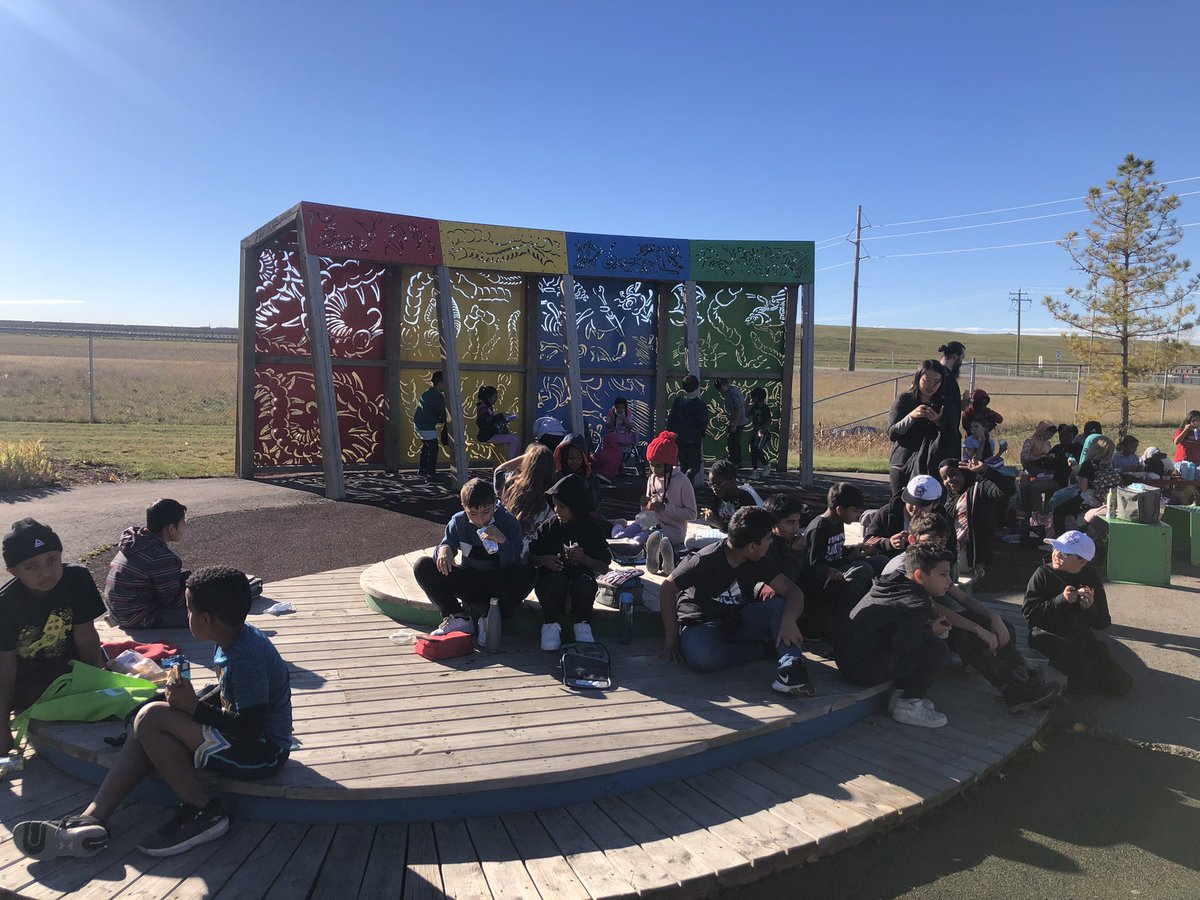 We enjoyed a beautiful day at the Compost Facility and Landfill on Thursday for our first field trip of the year! We learned so much more about composting and our visit to the “Throw &amp; Go” section at the landfill taught us how we can reduce waste in our world! ♻️ 🌎 <a href="/DHSDhillon/">Avieneet Dhillon</a>